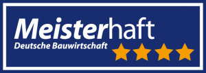 Meisterhaft-Siegel mit vier Sternen