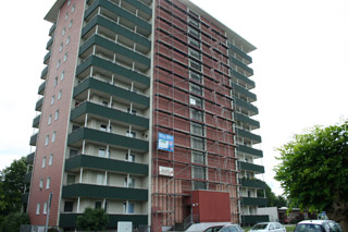 Hochhaus Fassadenerneuerung